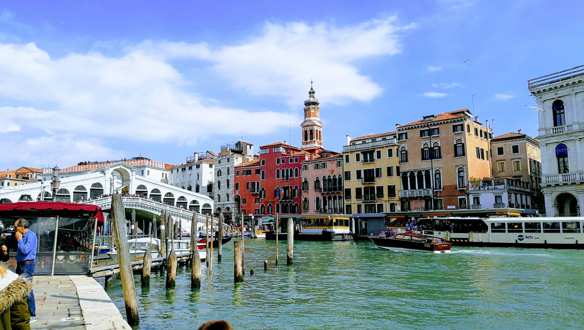 Venecia, Gran Canal y Puente de Rialto Venecia, Gran Canal y Puente de Rialto
