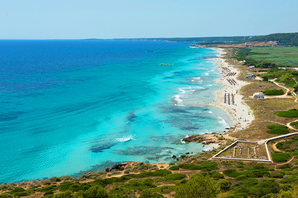 Son Bou Son Bou familias numerosas en menorca